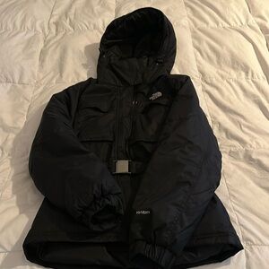 Northface hyvent women’s belted hooded winter jacket S/P
